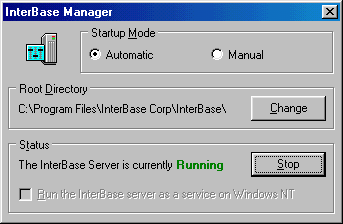 The InterBase Guardian is Running